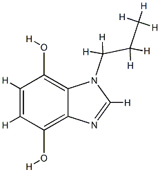1H-Benzimidazole-4,7-diol,1-propyl-(9CI) CAS#: 705927-84-0