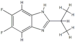 1H-Benzimidazole,5,6-difluoro-2-(1-methylethyl)-(9CI) CAS#: 78582-00-0