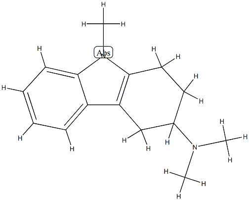 1H-Carbazol-3-amine,2,3,4,9-tetrahydro-N,N,9-trimethyl-(9CI) CAS#: 790145-56-1
