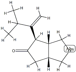 1H-Cyclopenta[c]furan-5(3H)-one,tetrahydro-4-(2-methyl-1-methylenepropyl)-,(3aR,4R,6aR)-rel-(9CI) CAS#: 704907-60-8