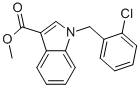 1H-INDOLE-3-CARBOXYLIC ACID, 1-[(2-CHLOROPHENYL)METHYL]-,METHYL ESTER CAS#: 760181-12-2