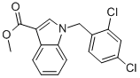 1H-INDOLE-3-CARBOXYLIC ACID, 1-[(2,4-DICHLOROPHENYL)METHYL]-,METHYL ESTER CAS#: 754199-86-5