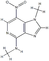 1H-Imidazo[4,5-c]pyridin-4-amine,N,1-dimethyl-7-nitro-(9CI) CAS#: 799780-76-0