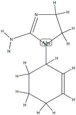 1H-Imidazol-2-amine,1-(2-cyclohexen-1-yl)-4,5-dihydro-(9CI) CAS#: 767570-30-9