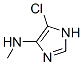 1H-Imidazol-4-amine,  5-chloro-N-methyl- CAS#: 799814-50-9