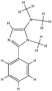 1H-Imidazol-5-amine,N,N,1-trimethyl-2-phenyl-(9CI) CAS#: 799813-77-7