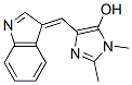 1H-Imidazol-5-ol, 4-(3H-indol-3-ylidenemethyl)-1,2-dimethyl- CAS#: 726202-26-2