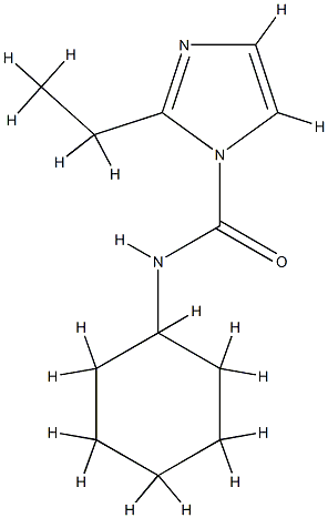 1H-Imidazole-1-carboxamide,N-cyclohexyl-2-ethyl-(9CI) CAS#: 712306-49-5