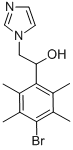 1H-Imidazole-1-ethanol, alpha-(4-bromo-2,3,5,6-tetramethylphenyl)- CAS#: 73932-55-5