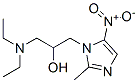 1H-Imidazole-1-ethanol, alpha-((diethylamino)methyl)-2-methyl-5-nitro- CAS#: 74550-94-0