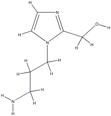 1H-Imidazole-2-methanol,1-(3-aminopropyl)-(9CI) CAS#: 736125-25-0