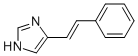 1H-Imidazole,  4-(2-phenylethenyl)-  (9CI) CAS#: 753401-37-5