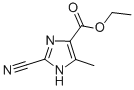 1H-Imidazole-4-carboxylic acid, 2-cyano-5-methyl-, ethyl ester (9CI) CAS#: 701292-96-8