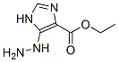 1H-Imidazole-4-carboxylicacid,5-hydrazino-,ethylester(9CI) CAS#: 750524-36-8
