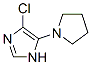 1H-Imidazole, 4-chloro-5-(1-pyrrolidinyl)- (9CI) CAS#: 799814-74-7