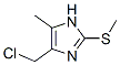1H-Imidazole, 4-(chloromethyl)-5-methyl-2-(methylthio)- (9CI) CAS#: 787511-01-7