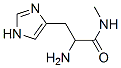 1H-Imidazole-4-propanamide, -alpha--amino-N-methyl- (9CI) CAS#: 781559-44-2