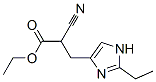 1H-Imidazole-4-propanoicacid,alpha-cyano-2-ethyl-,ethylester(9CI) CAS#: 773078-63-0