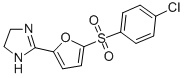 1H-Imidazole, 4,5-dihydro-2-(5-((4-chlorophenyl)sulfonyl)-2-furanyl)- CAS#: 75745-80-1