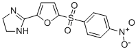 1H-Imidazole, 4,5-dihydro-2-((5-(4-nitrophenyl)sulfonyl)-2-furanyl)- CAS#: 75745-83-4