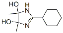 1H-Imidazole-4,5-diol, 2-cyclohexyl-4,5-dihydro-4,5-dimethyl- (9CI) CAS#: 761348-76-9