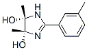 1H-Imidazole-4,5-diol, 4,5-dihydro-4,5-dimethyl-2-(3-methylphenyl)-, cis- (9CI) CAS#: 756766-48-0