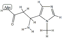 1H-Imidazole-5-propanoicacid,beta-amino-1-methyl-(9CI) CAS#: 773126-65-1