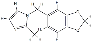 1H-Imidazole,1-(1,3-benzodioxol-5-ylmethyl)-2-methyl-(9CI) CAS#: 790661-16-4