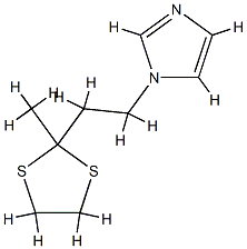 1H-Imidazole,1-[2-(2-methyl-1,3-dithiolan-2-yl)ethyl]-(9CI) CAS#: 773011-89-5