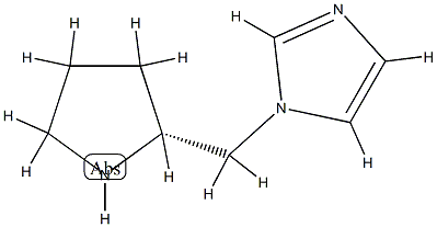 1H-Imidazole,1-[(2R)-2-pyrrolidinylmethyl]-(9CI) CAS#: 710943-30-9