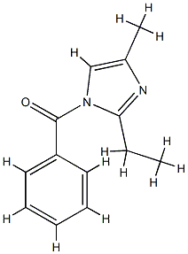 1H-Imidazole,1-benzoyl-2-ethyl-4-methyl-(9CI) CAS#: 701920-17-4