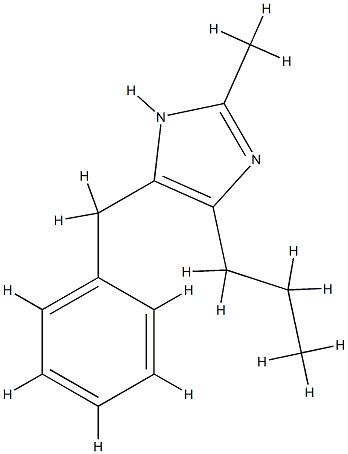 1H-Imidazole,2-methyl-4-(phenylmethyl)-5-propyl-(9CI) CAS#: 773816-49-2