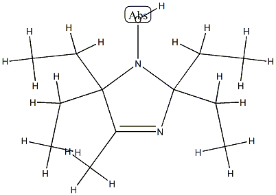 1H-Imidazole,2,2,5,5-tetraethyl-2,5-dihydro-1-hydroxy-4-methyl-(9CI) CAS#: 709676-88-0