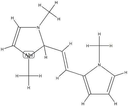 1H-Imidazole,2,3-dihydro-1,3-dimethyl-2-[(1E)-2-(1-methyl-1H-pyrrol-2-yl)ethenyl]-(9CI) CAS#: 774182-33-1