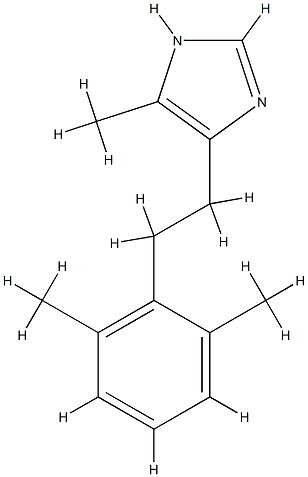1H-Imidazole,4-[2-(2,6-dimethylphenyl)ethyl]-5-methyl-(9CI) CAS#: 787501-24-0