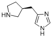 1H-Imidazole,4-[(3S)-3-pyrrolidinylmethyl]-(9CI) CAS#: 771474-27-2