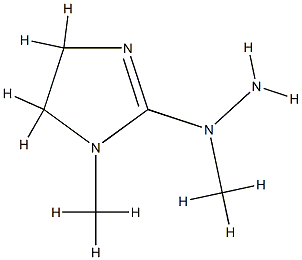 1H-Imidazole,4,5-dihydro-1-methyl-2-(1-methylhydrazino)-(9CI) CAS#: 775271-24-4