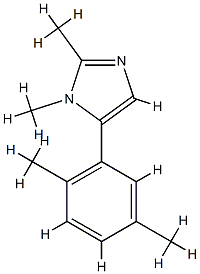 1H-Imidazole,5-(2,5-dimethylphenyl)-1,2-dimethyl-(9CI) CAS#: 771540-89-7
