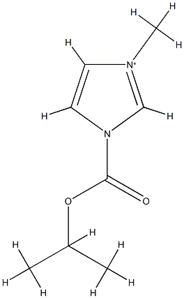 1H-Imidazolium,1-methyl-3-[(1-methylethoxy)carbonyl]-(9CI) CAS#: 784076-46-6