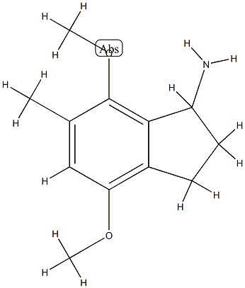 1H-Inden-1-amine,2,3-dihydro-4,7-dimethoxy-6-methyl-(9CI) CAS#: 785717-80-8