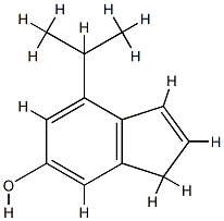 1H-Inden-6-ol,4-(1-methylethyl)-(9CI) CAS#: 765913-96-0