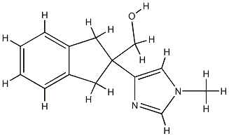 1H-Indene-2-methanol,2,3-dihydro-2-(1-methyl-1H-imidazol-4-yl)-(9CI) CAS#: 791553-00-9