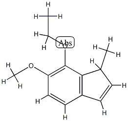 1H-Indene,7-ethoxy-6-methoxy-1-methyl-(9CI) CAS#: 778638-73-6