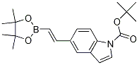 1H-Indole-1-carboxylicacid,5-[2-(4,4,5,5-tetraMethyl-1,3,2-dioxaborolan-2-yl)ethenyl]-,1,1-diMethylethylester CAS#: 736987-68-1