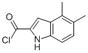 1H-Indole-2-carbonyl chloride, 4,5-dimethyl- (9CI) CAS#: 79112-13-3