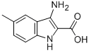 1H-Indole-2-carboxylicacid,3-amino-5-methyl-(9CI) CAS#: 749153-50-2