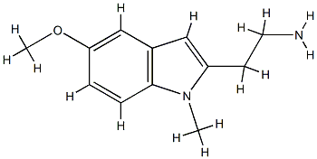 1H-Indole-2-ethanamine,5-methoxy-1-methyl-(9CI) CAS#: 787525-51-3