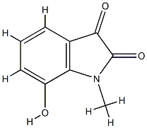 1H-Indole-2,3-dione,7-hydroxy-1-methyl-(9CI) CAS#: 79223-92-0