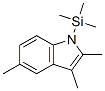 1H-Indole, 2,3,5-trimethyl-1-(trimethylsilyl)- CAS#: 74367-58-1