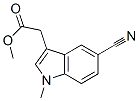1H-Indole-3-aceticacid,5-cyano-1-methyl-,methylester(9CI) CAS#: 796856-92-3